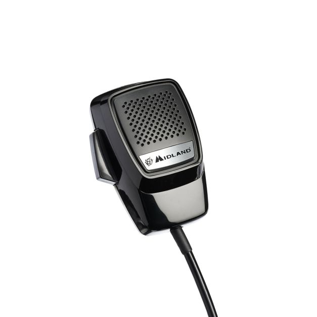 Microfono Midland C1021 Con Eco – Connettore A 4 Pin Per Alan 100 Plus B, Midland 200 E Midland 203