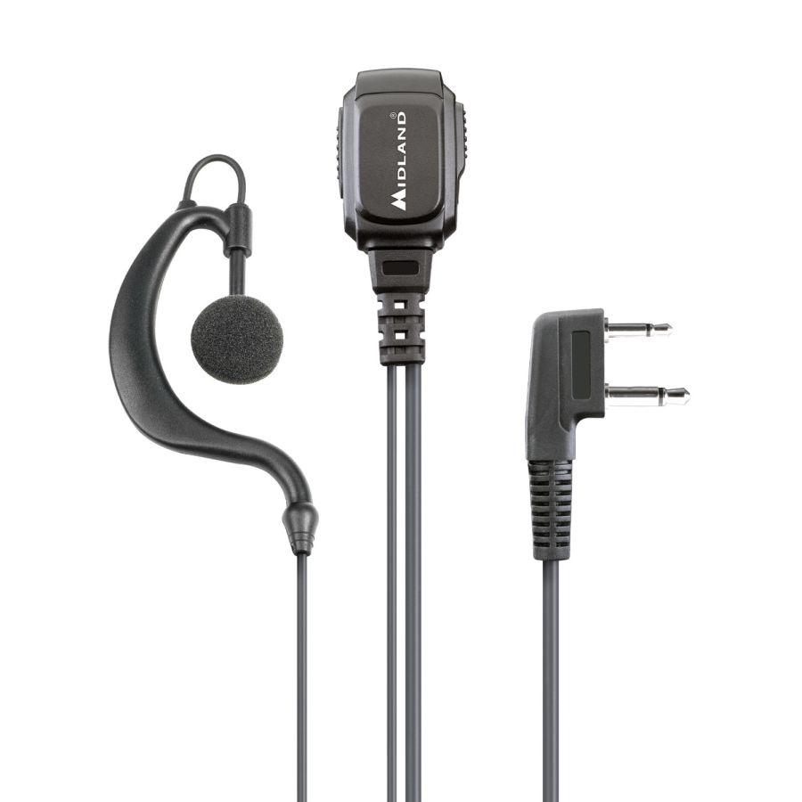 MA21 L Pro Auricolare con Microfono 2 Pin Midland
