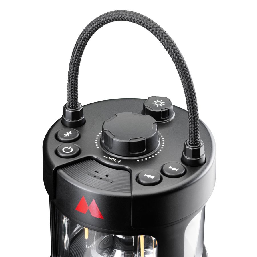ER LANTERN Lanterna Led con cassa bluetooth