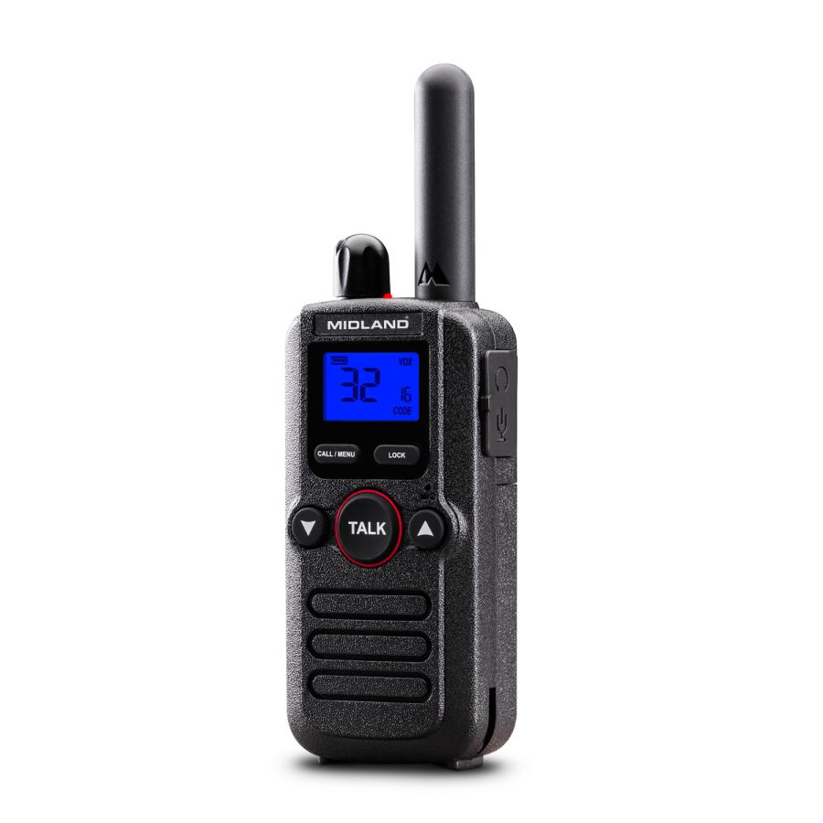 BR180 - 1 PMR446 TRANSCEIVER + ACCESSORIES