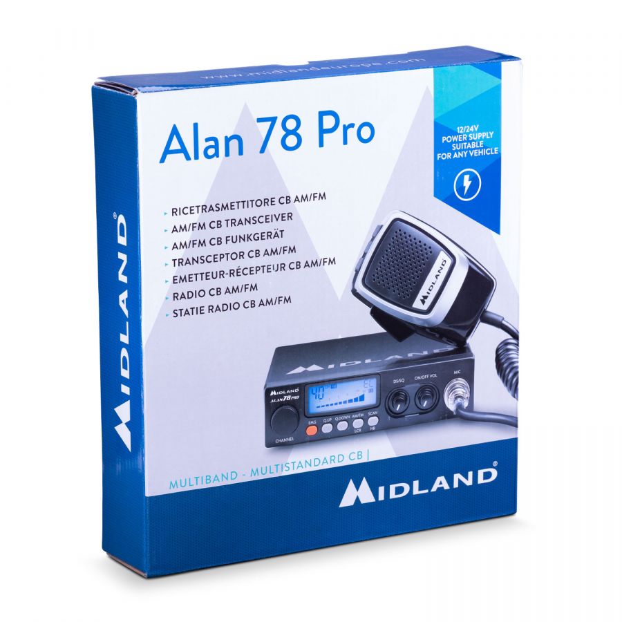 Midland Alan 78 Pro CB Radio 