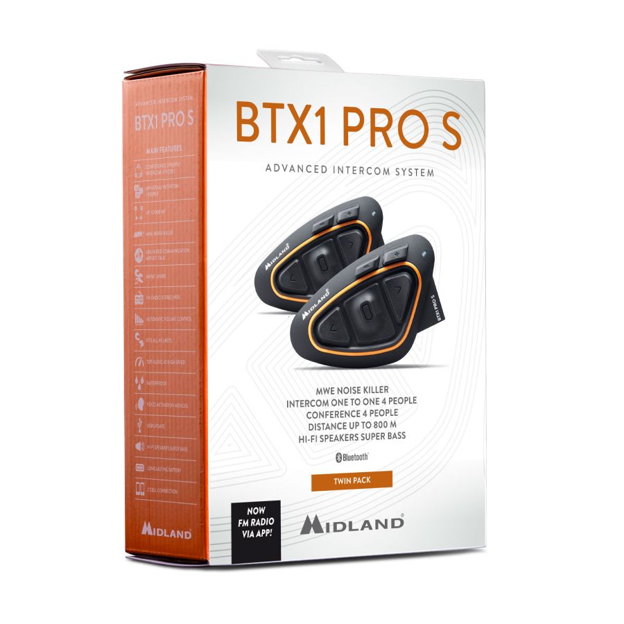 Midland BTX1 Pro S Interfono 