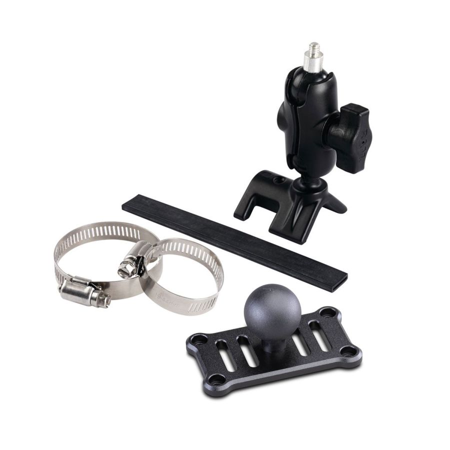 KIT AGGANCIO RAM BP TUBOLARI 30/60mm - C1052+C1666 per Bike Play Guardian