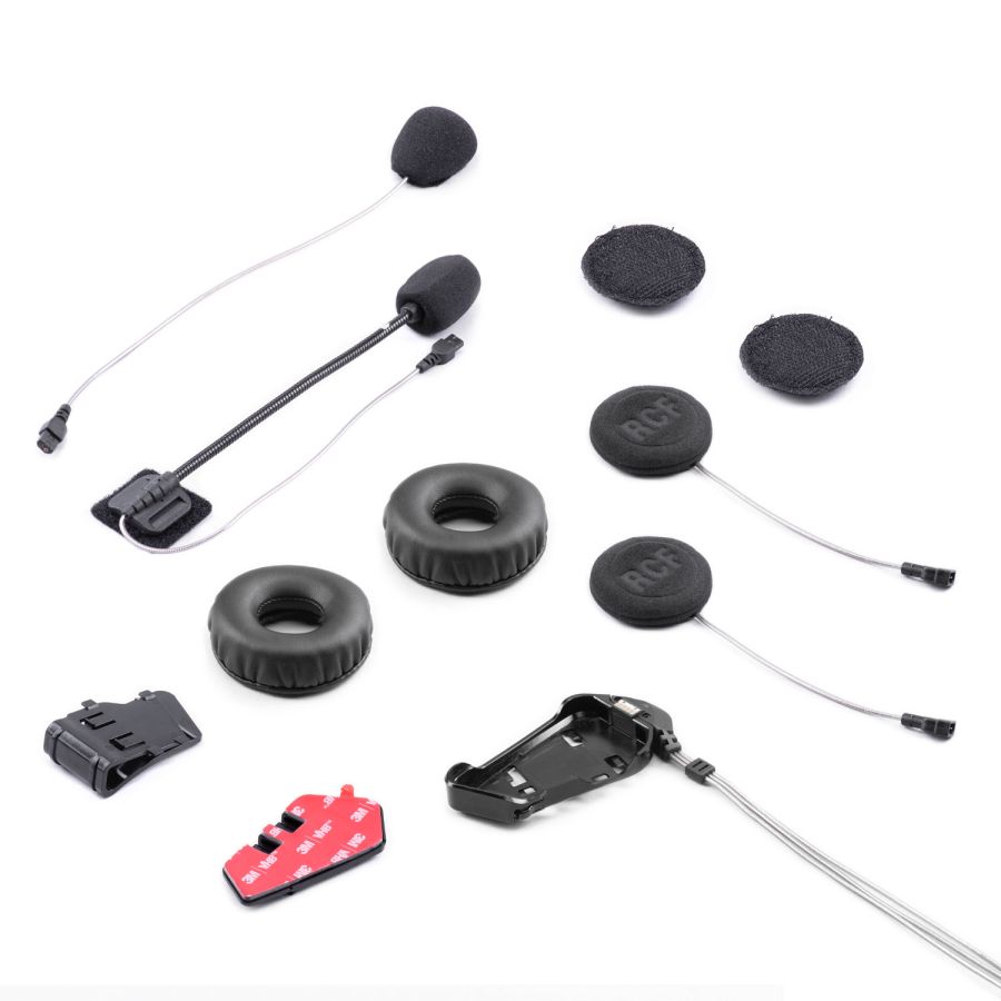 Kit Completo Accessori solo per BT Rush 5 pin Interfono Midland 