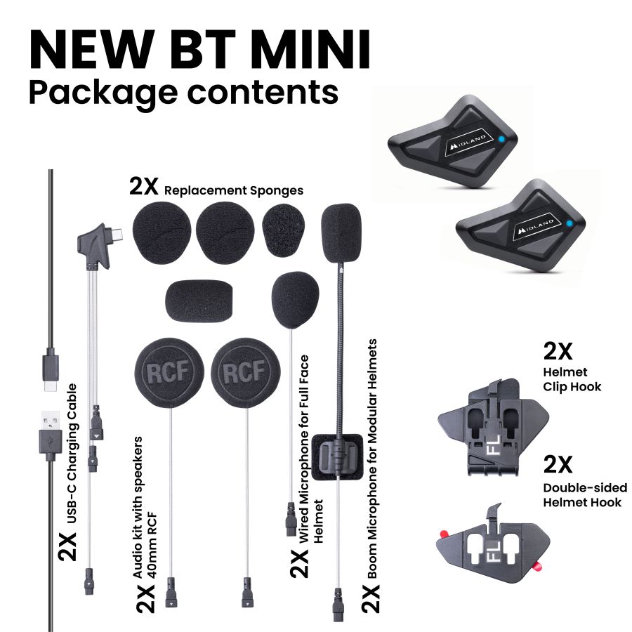 Midland BT Mini Interfono 