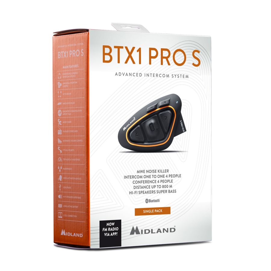 Midland BTX1 Pro S Intercom: buy online - Midland
