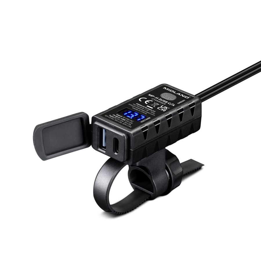 MP-H 2USB C/A  - caricatore da moto USB