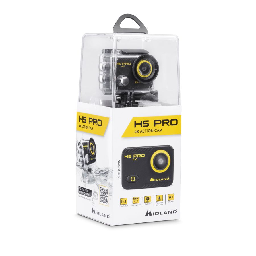 Vhbw 3x Batteria 900mAh Per Midland H9 H5 H3 E H5 PRO – Li-Poly Con Infochip, Ricambio Per Videocamera E Action Cam