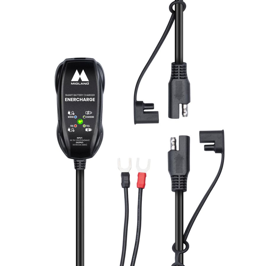 Enercharge motorcycle battery charger