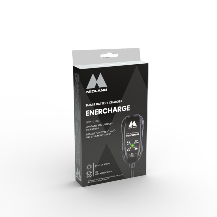 Enercharge motorcycle battery charger