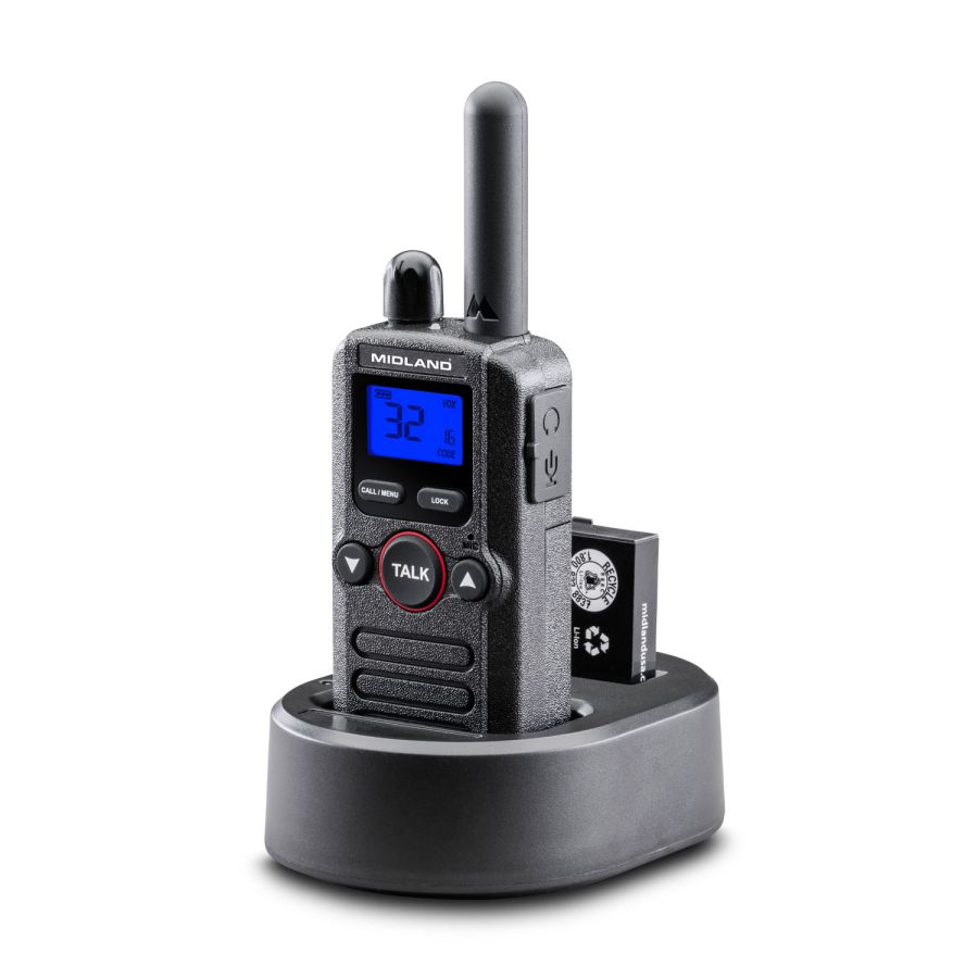 BR180 - 1 PMR446 TRANSCEIVER + ACCESSORIES