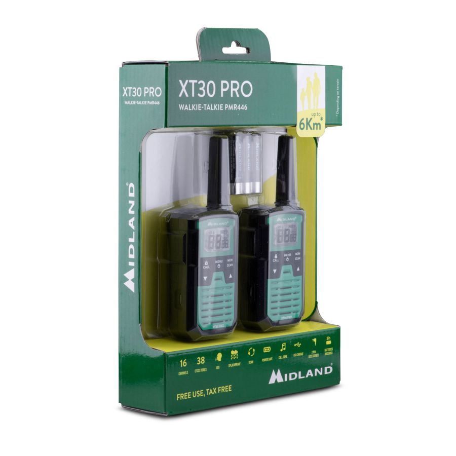 Midland XT30 PRO Doppio Walkie Talkie