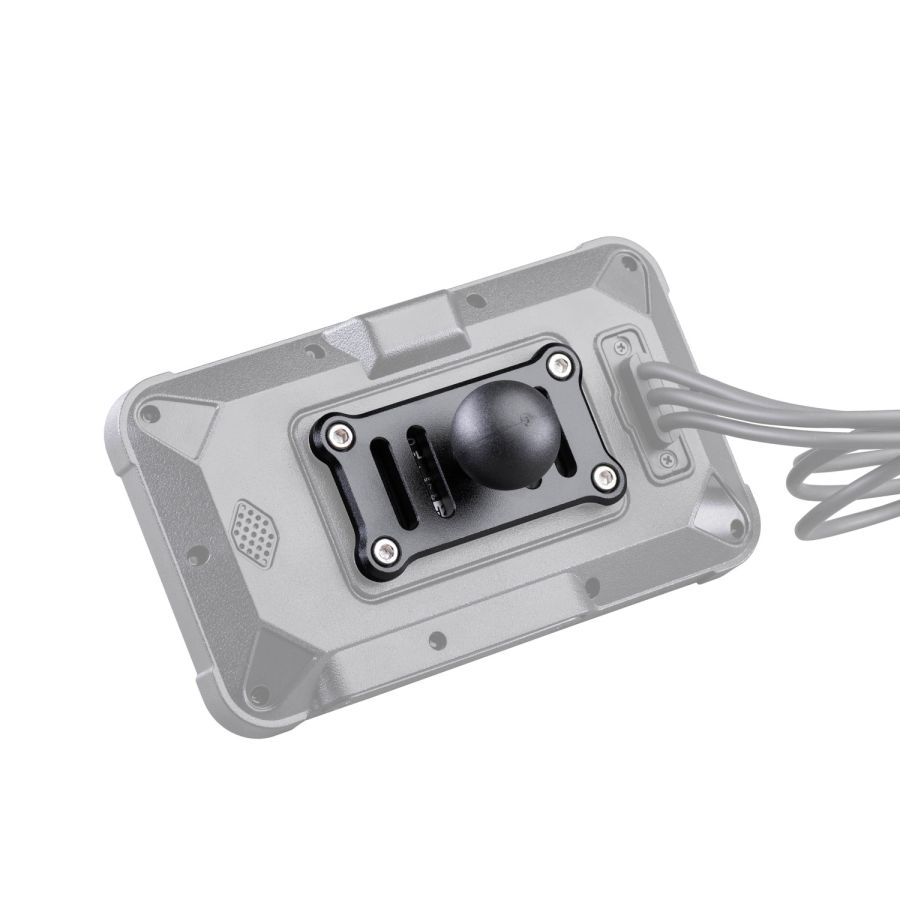 Aluminum Alloy Adapter with RAM Ball for Handlebar Mounts
