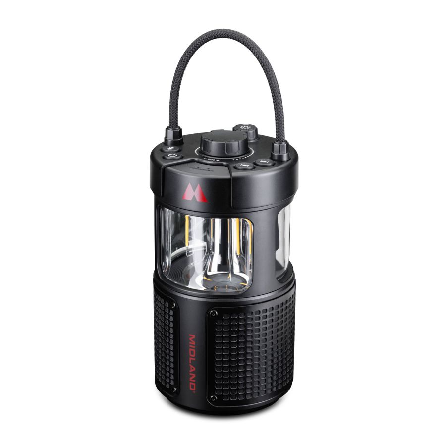 ER LANTERN Lanterna Led con cassa bluetooth