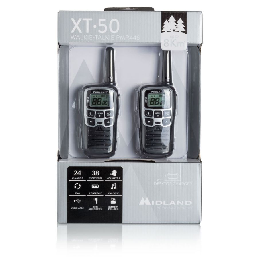 Midland XT50 Doppio Walkie Talkie 