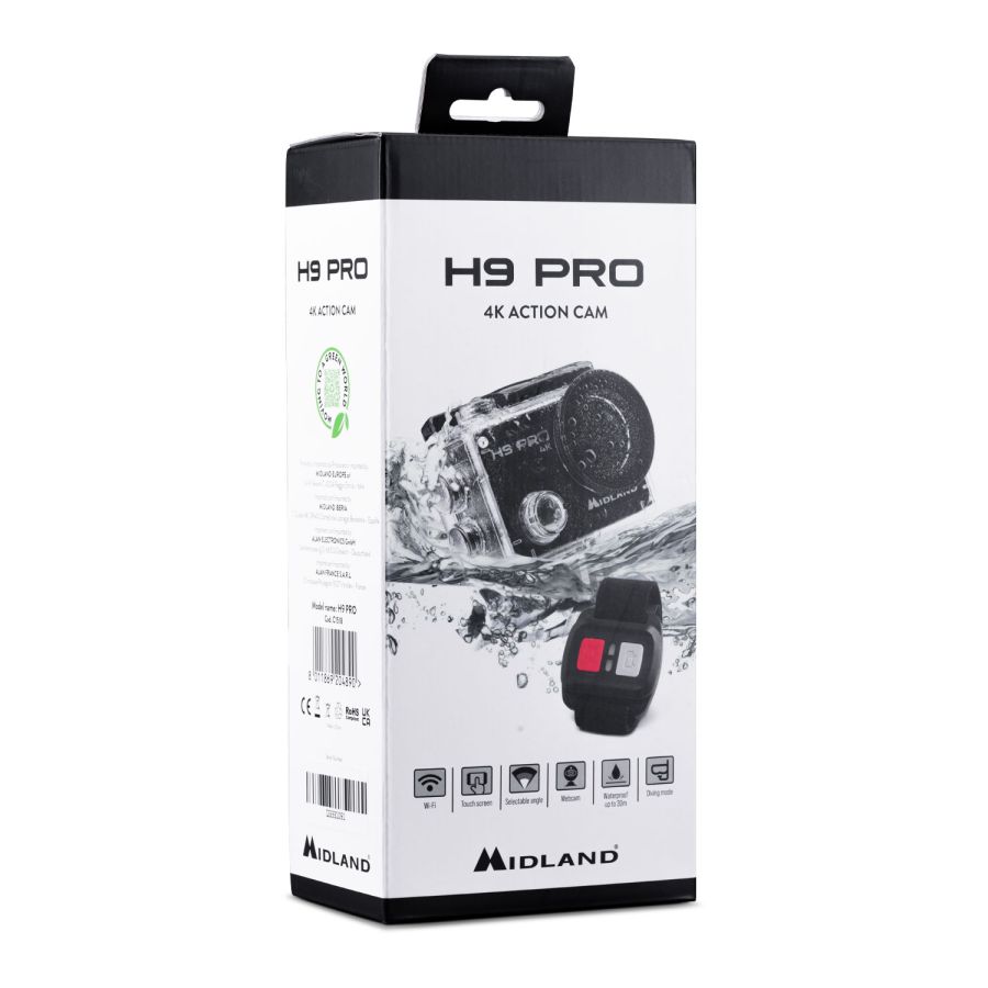 Midland H9 Pro Action Cam 