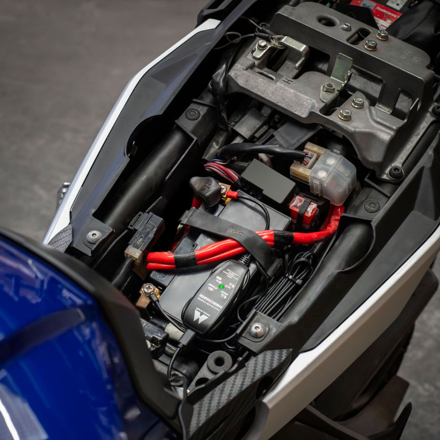 Enercharge motorcycle battery charger