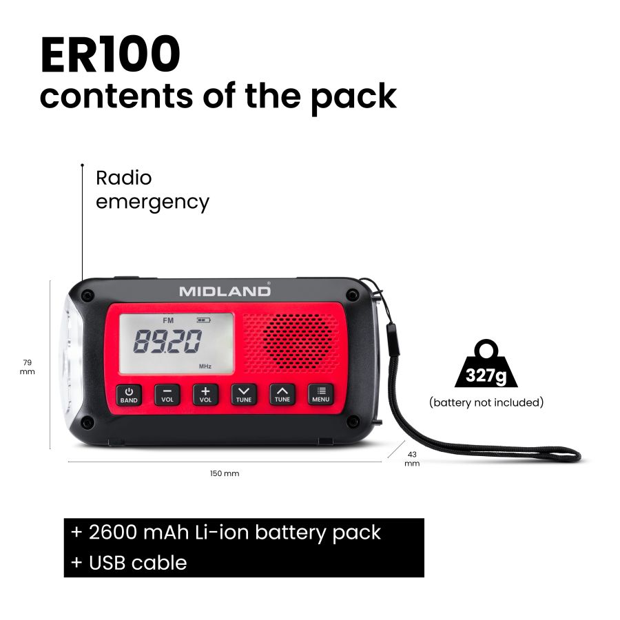 ER100 Emergency Power Bank