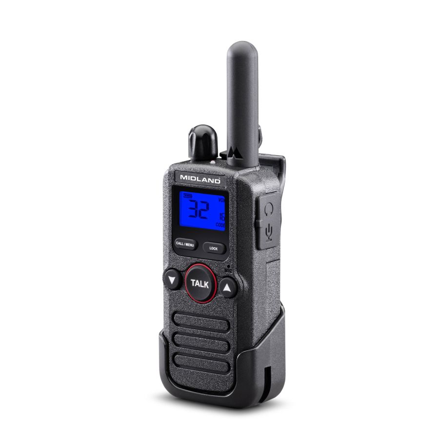 BR180 - 1 PMR446 TRANSCEIVER + ACCESSORIES
