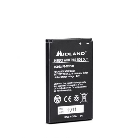 Radio Battery Pack for 777Pro Midland 