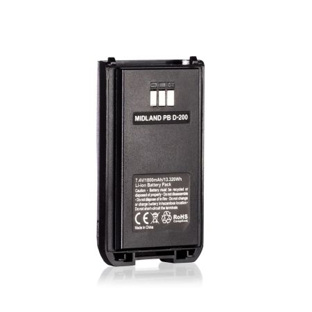PB D200 Radio Battery Pack Midland 