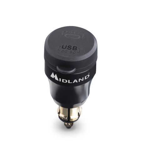 MP-DIN USB-C Alimentatore Midland 