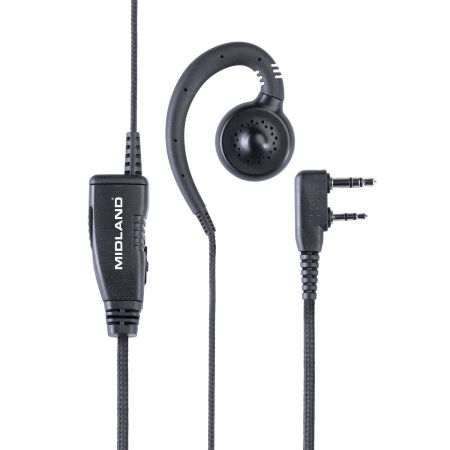 MA29-LK microfono auricolare con PTT 2 PIN KENWOOD