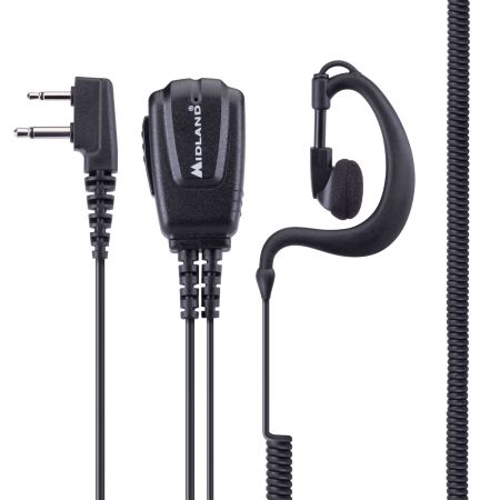 MA21 Secure TX Microfono Radio 2 Pin Midland