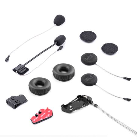 Kit Completo Accessori solo per BT Rush 5 pin Interfono Midland 