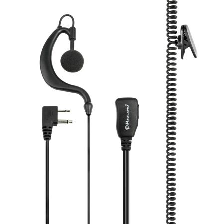 A 21M microfono auricolare 2 pin Midland