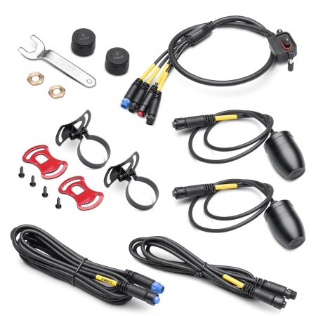 Bikeplay Pro Expansion kit: 2 telecamere, cavo e 2TPMS
