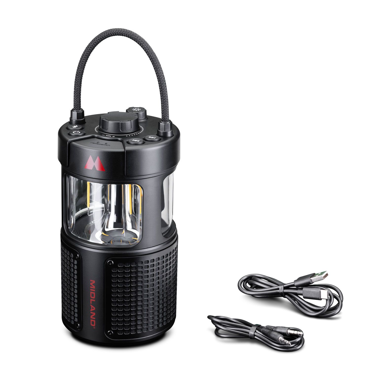 ER LANTERN Lanterna Led con cassa bluetooth