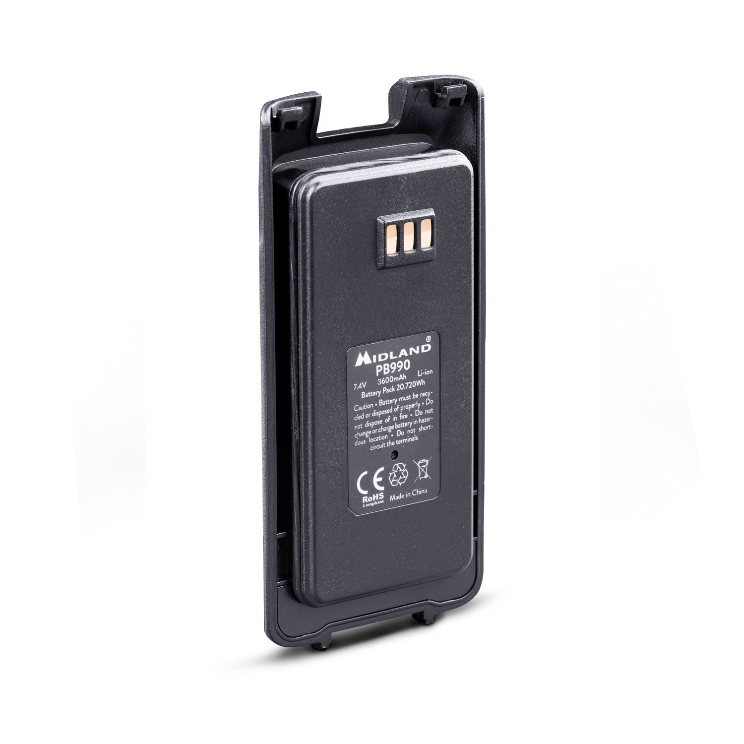 PB Radio Battery Pack for CT990 EB Midland 