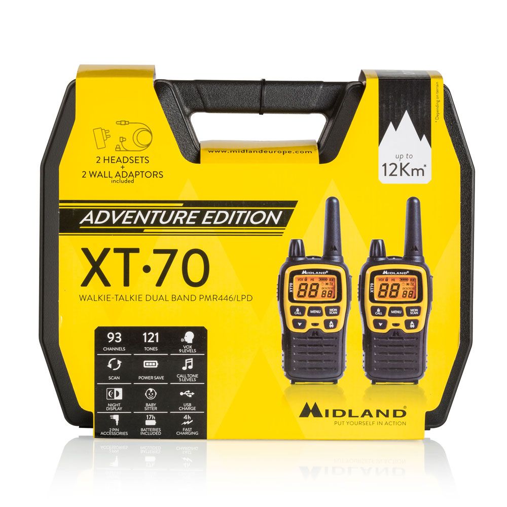 Midland XT70 Adventure Walkie Talkie 