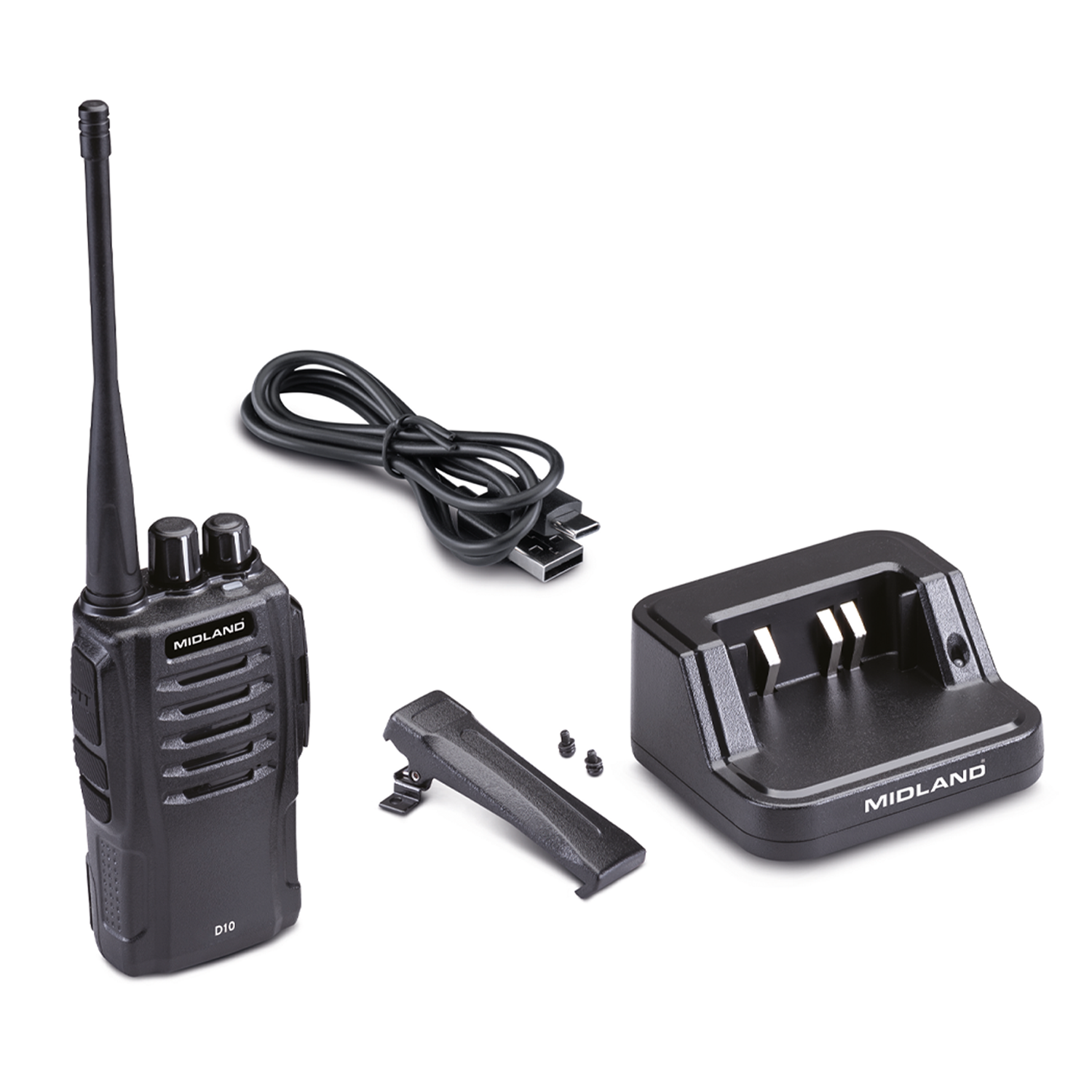 D10 la prima radio digitale/analogica  PMR446-DMR446