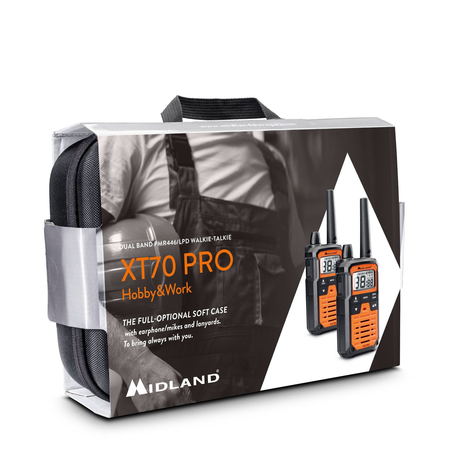 Midland XT70 Pro Hobby & Work Doppio Walkie Talkie