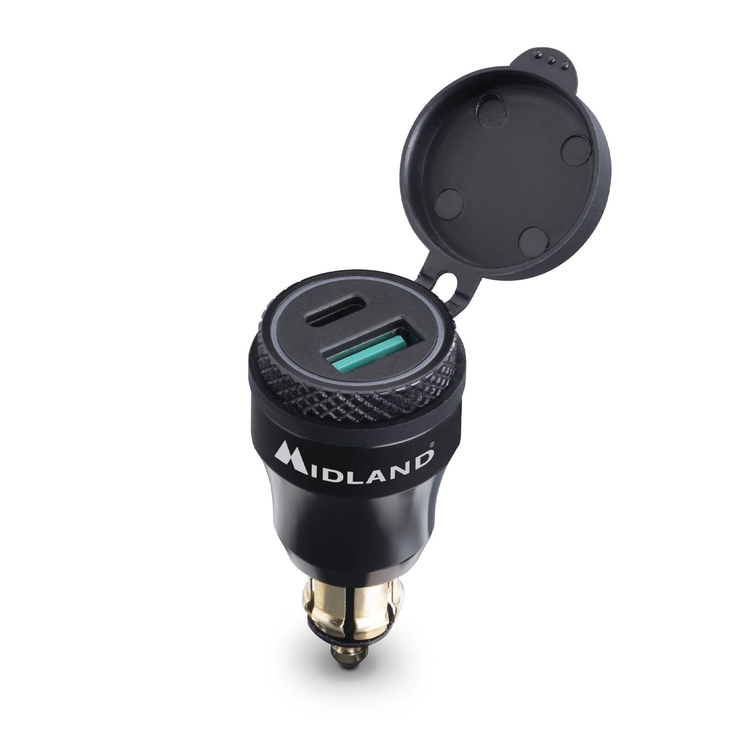 MP-DIN USB-C Alimentatore Midland 