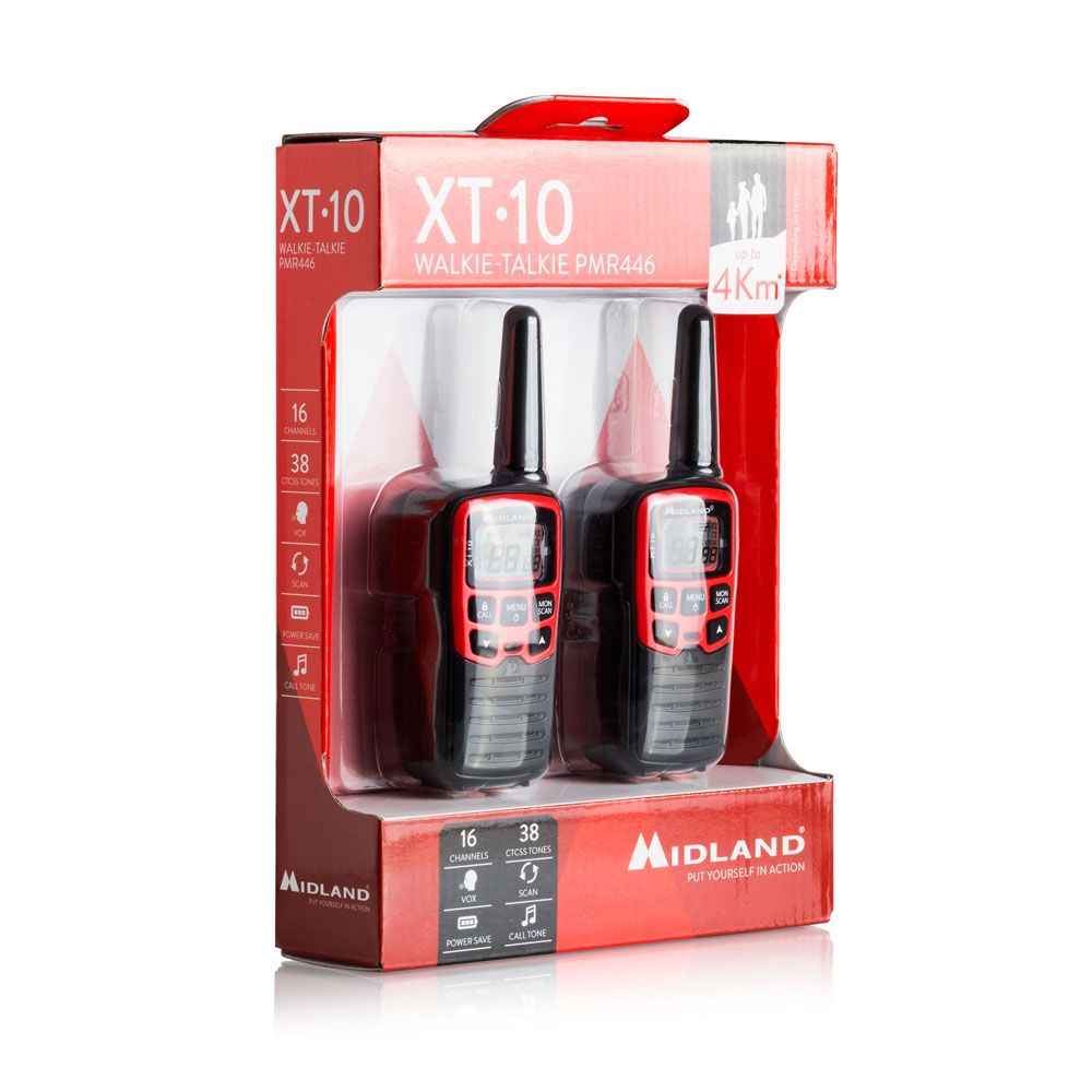 Midland XT10 Doppio Walkie Talkie 