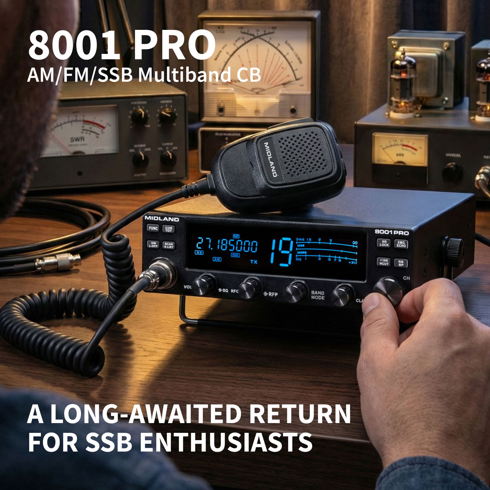 8001 PRO - SSB communication