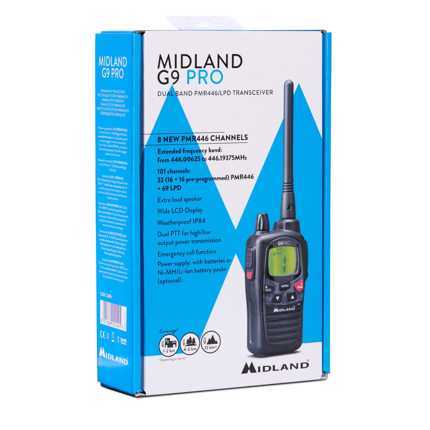 Midland G9 Pro Walkie Talkie 
