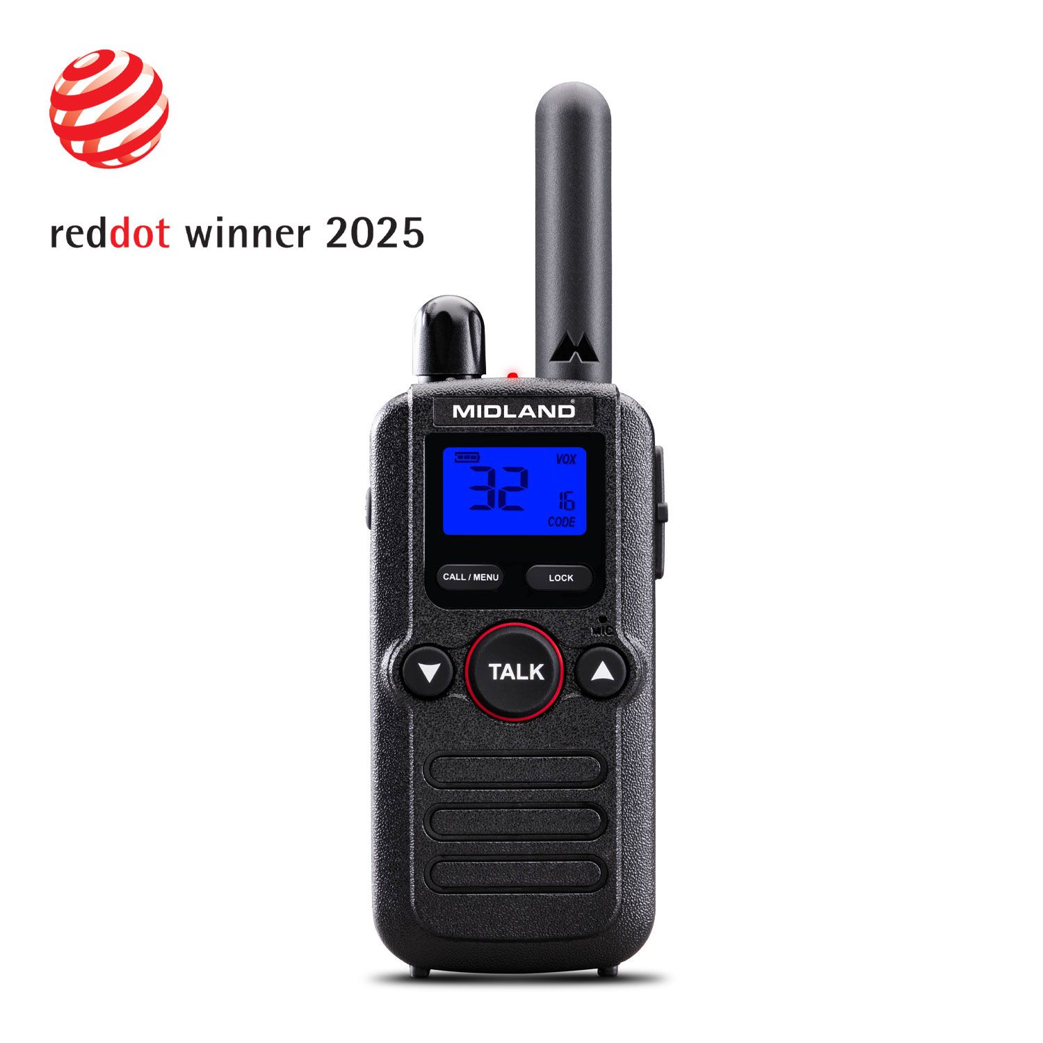 BR180 - 1 PMR446 TRANSCEIVER + ACCESSORIES