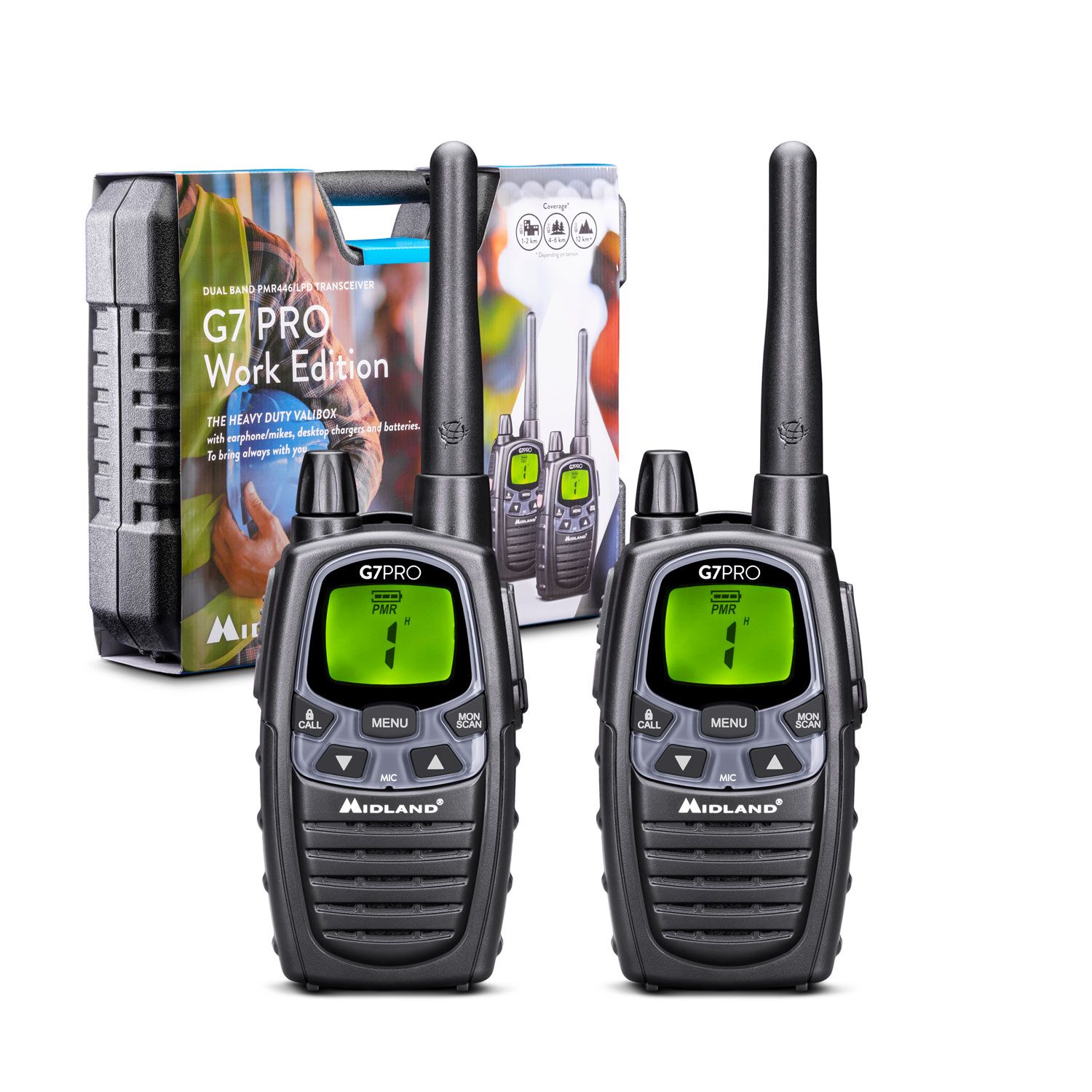 Midland G7 Pro Work Edition Walkie Talkie 