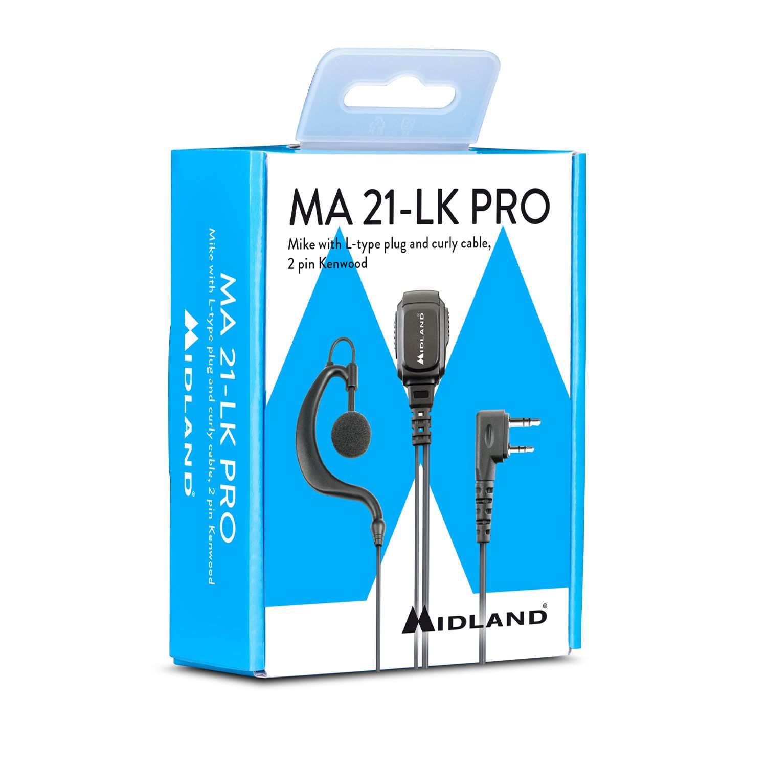 MA21 LK pro microfono 2 pin Kenwood