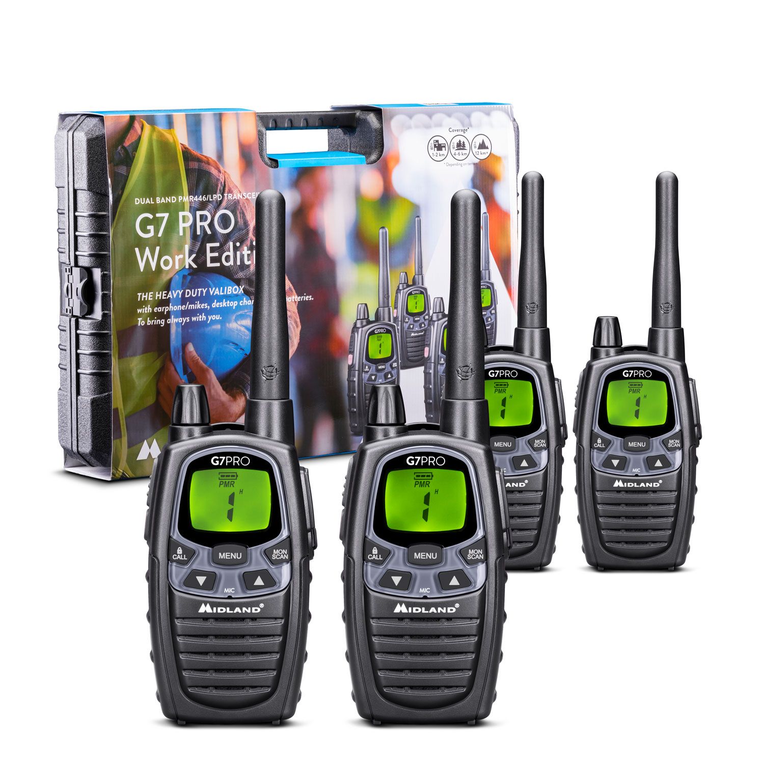 Midland G7 Pro Work Edition Walkie Talkie 