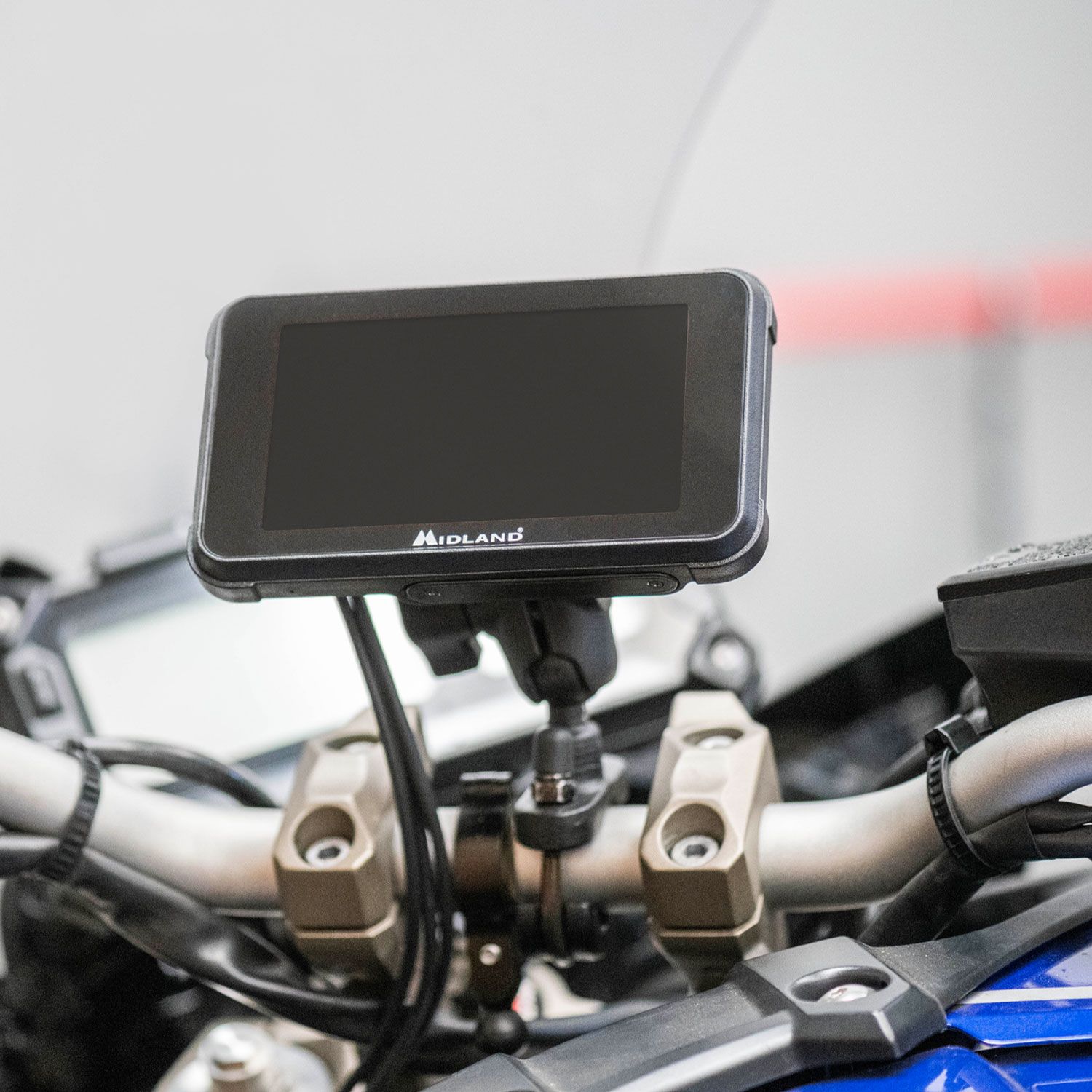 Aluminum Alloy Adapter with RAM Ball for Handlebar Mounts
