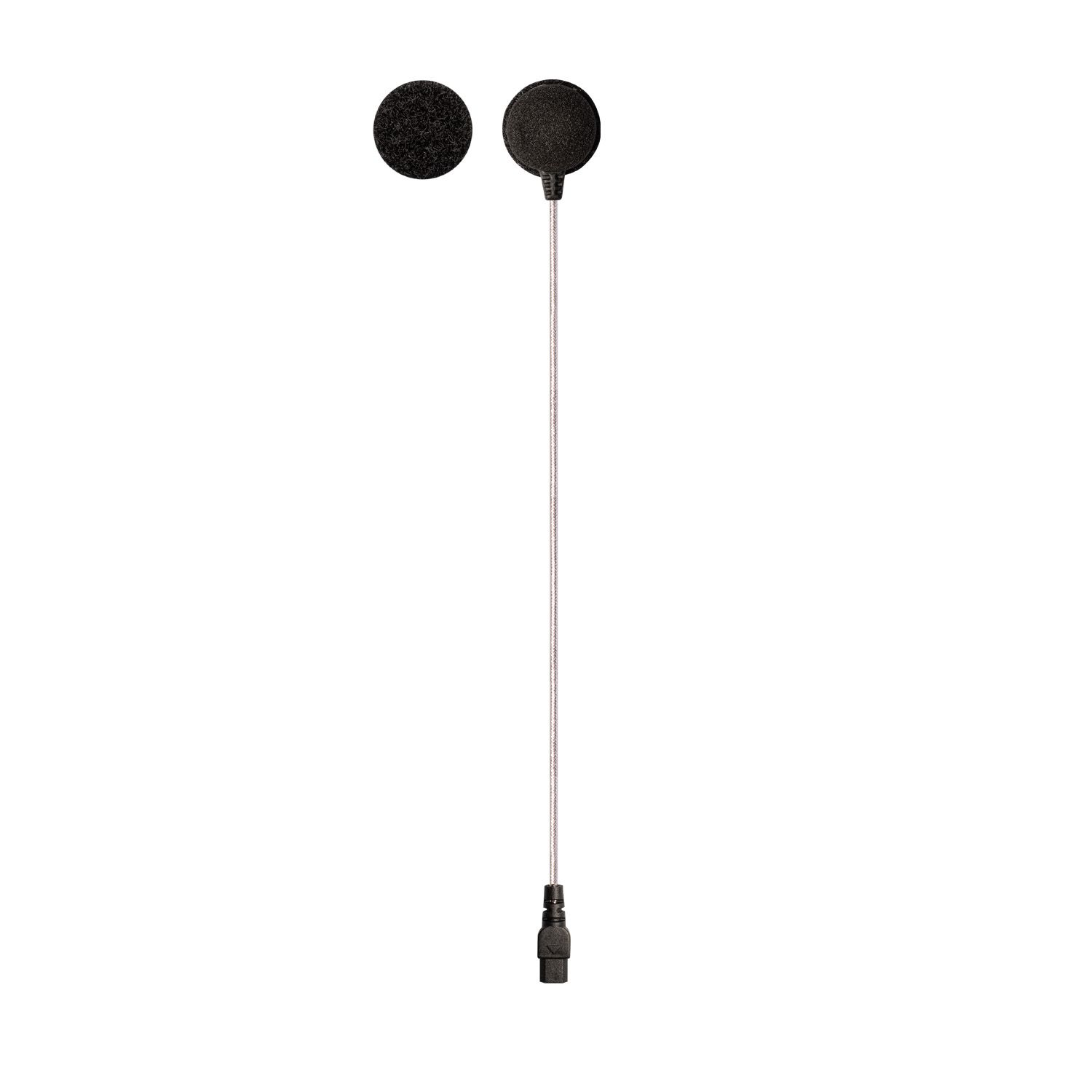 Slim Wired Microphone for Full-Face Helmets Compatible with Midland BT Mini and OEM Intercoms