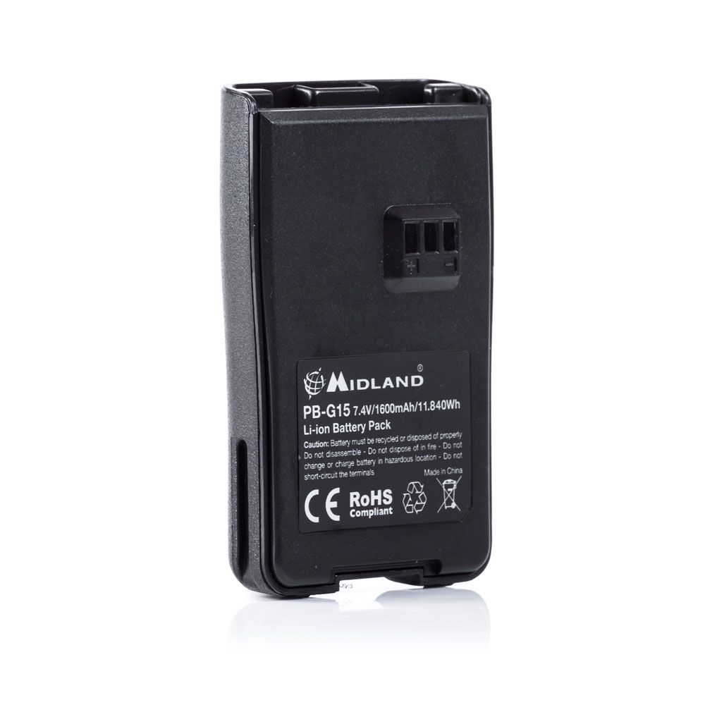 PB per G15 PRO NC - G18 PRO NC Batteria Radio Midland 