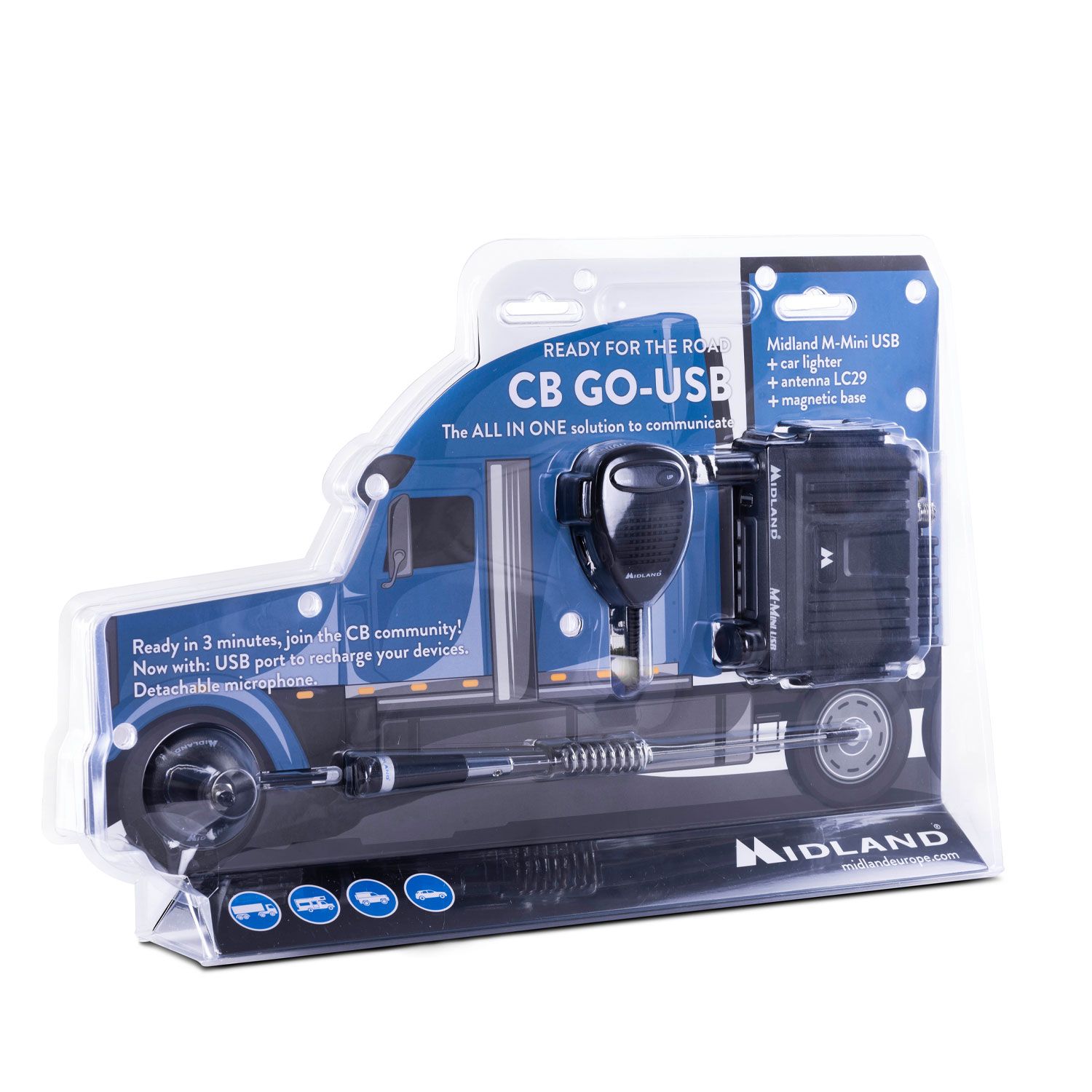 Midland CB Go USB Radio 