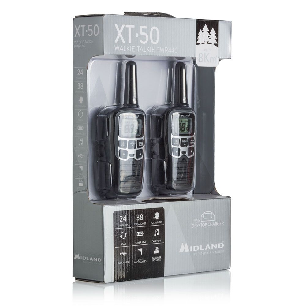 Midland XT50 Twin Walkie Talkie 