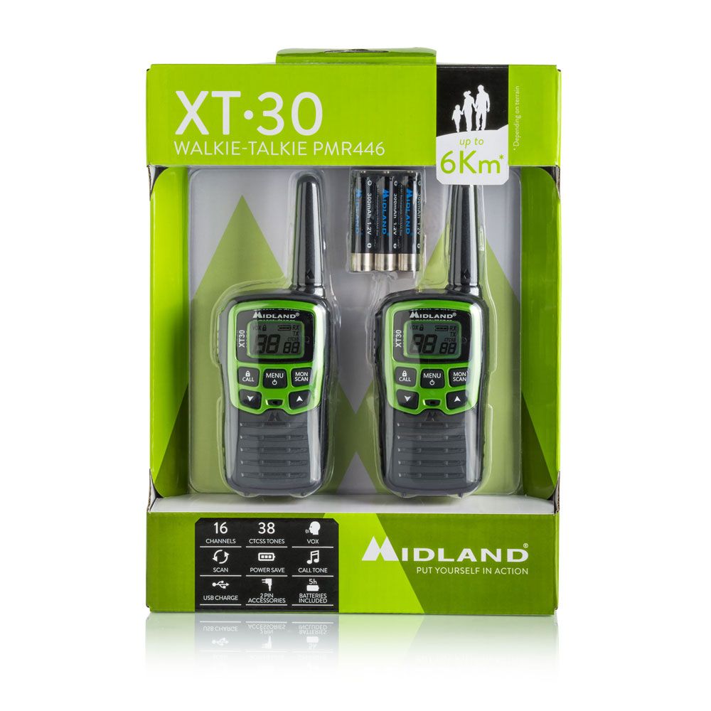 Midland XT30 Doppio Walkie Talkie 